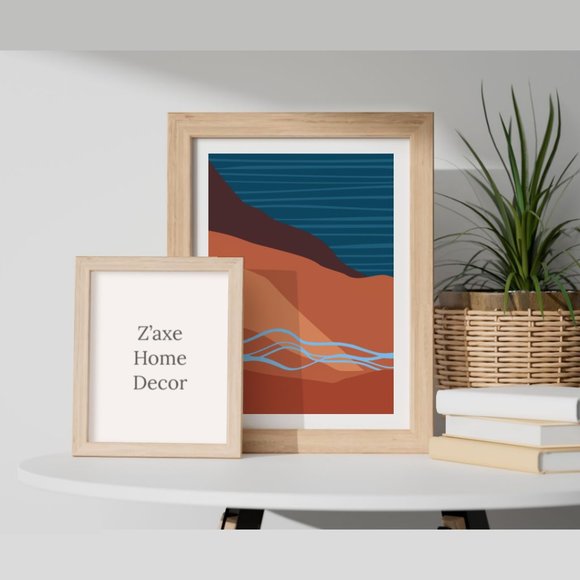 2/$35 Modern Minimalist Boho Lanscape Wall Art Print Home Decor [No Frame] - Picture 5 of 6